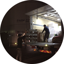 ビアガーデン設営・撤去